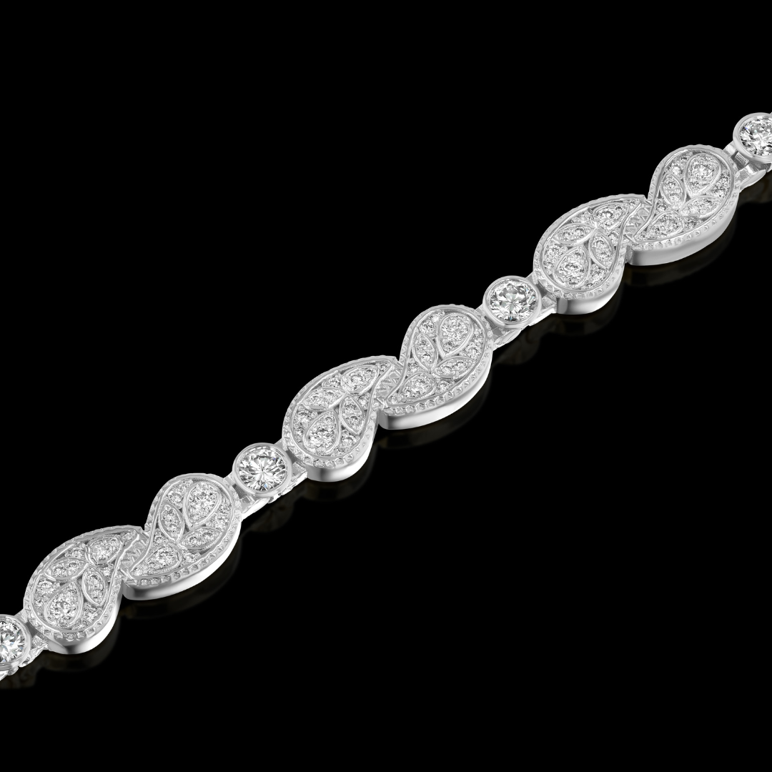 Paisley (Silver)
