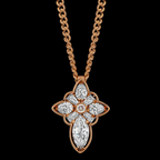 14K CROSS PENDANT